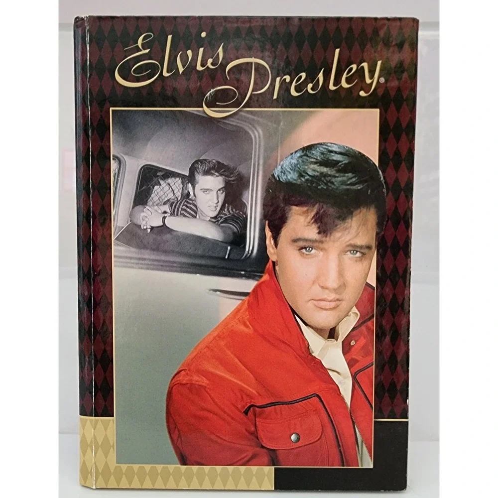 Elvis Presley Address Book Taylor Specialties 5x8 Burgundy 2001 EPE 96 Pages EXC